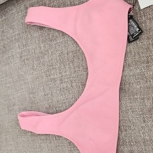 Zara pink bikini top 💓